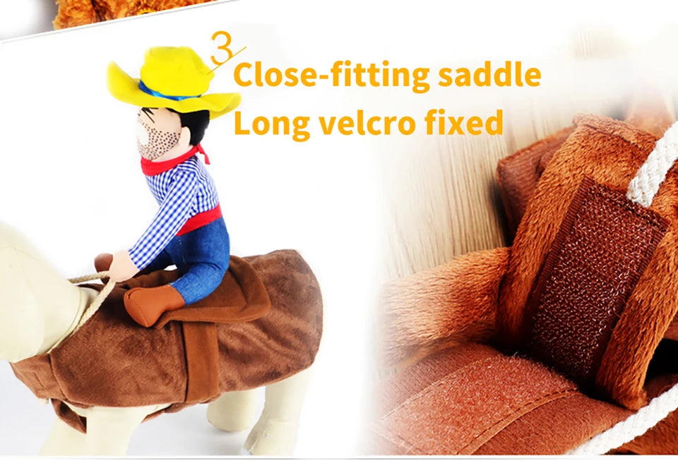 Fantasia de cowboy para cães