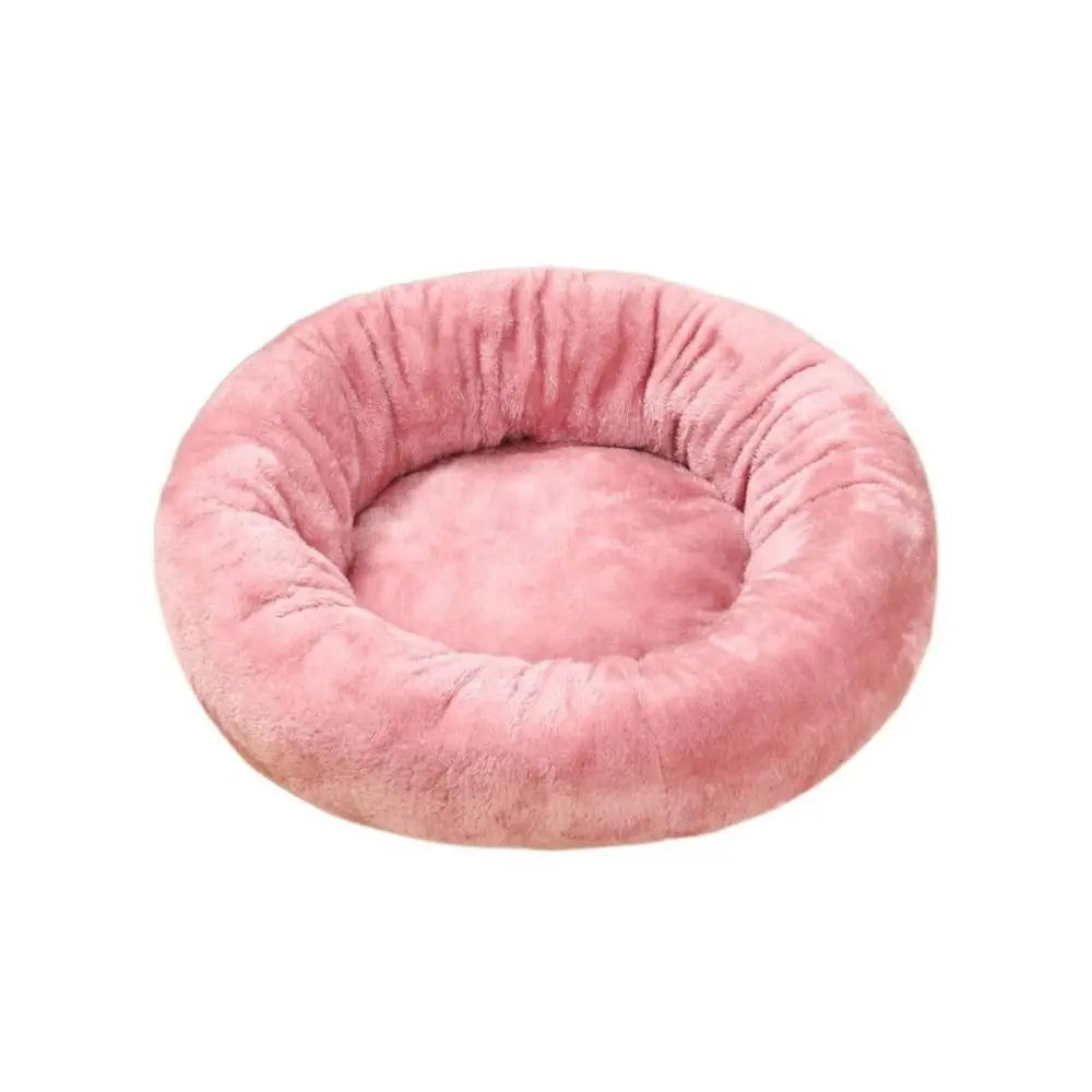 Cama Nuvem Donut Premium – Cama Redonda Antiestresse e Lavável para Pets