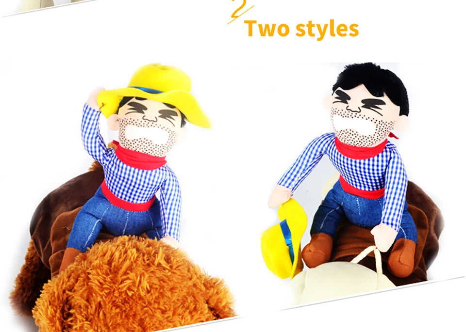 Fantasia de cowboy para cães