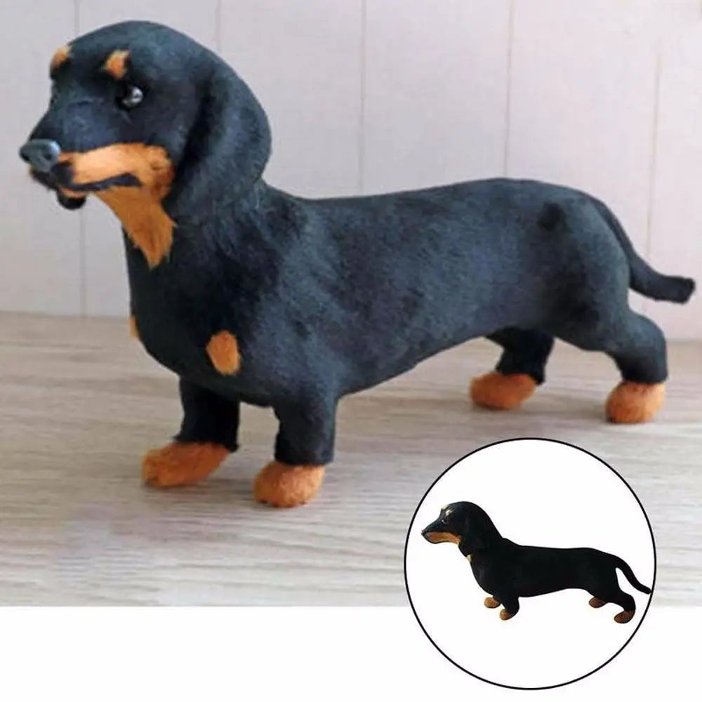 Dachshund Realista de Feltro