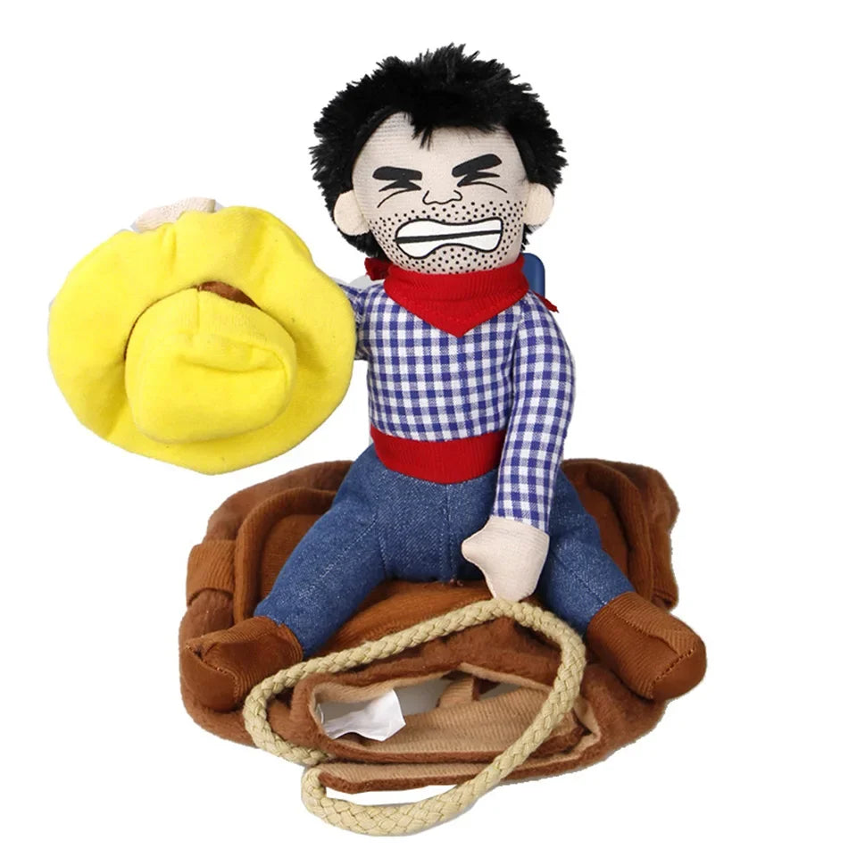 Fantasia de cowboy para cães