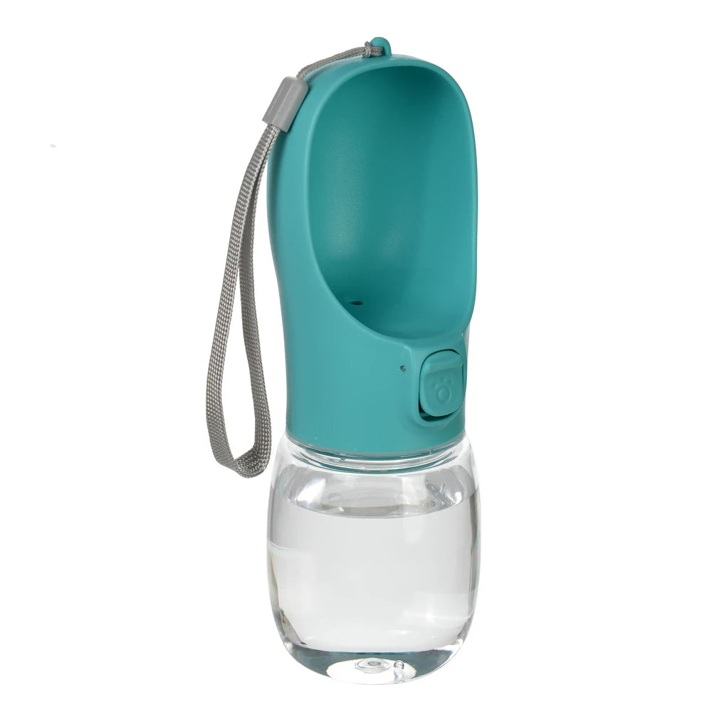 Garrafa de Água Portátil para Pets – Bebedouro de Passeio Anti-Vazamento