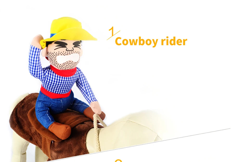 Fantasia de cowboy para cães