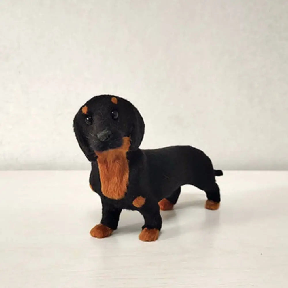 Dachshund Realista de Feltro