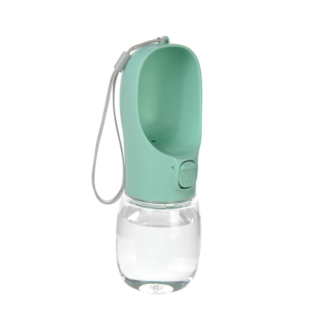 Garrafa de Água Portátil para Pets – Bebedouro de Passeio Anti-Vazamento