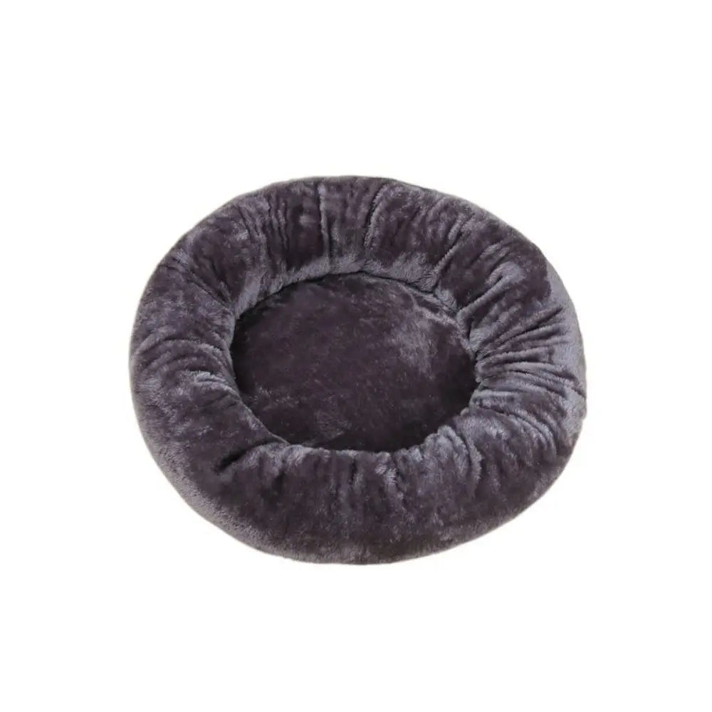 Cama Nuvem Donut Premium – Cama Redonda Antiestresse e Lavável para Pets