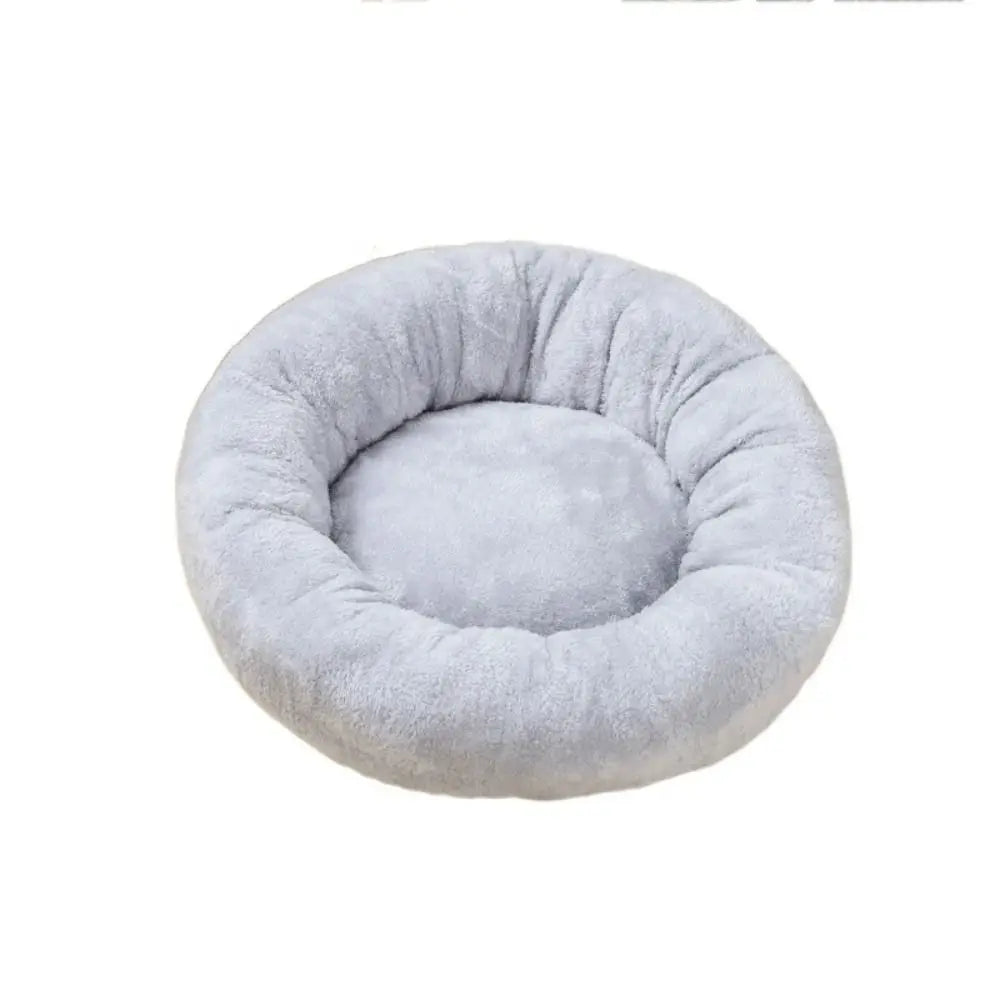 Cama Nuvem Donut Premium – Cama Redonda Antiestresse e Lavável para Pets